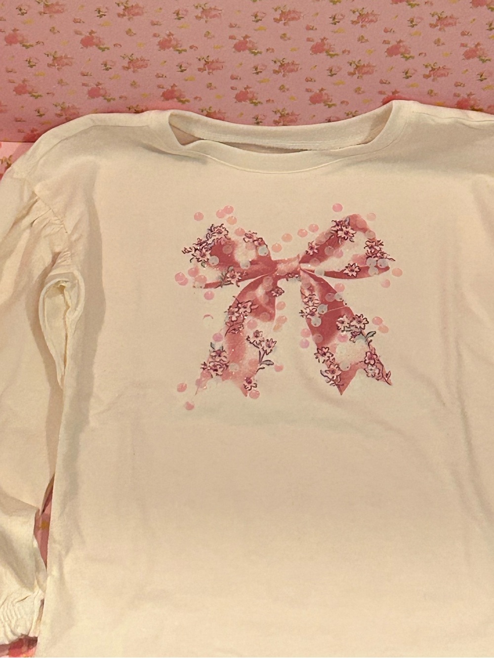 Girls adorable long sleeve tee 3 piece bundle size 6 NWT - Picture 4 of 8